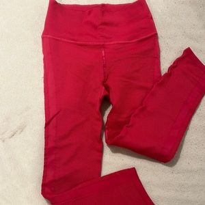 Pink free people leggings